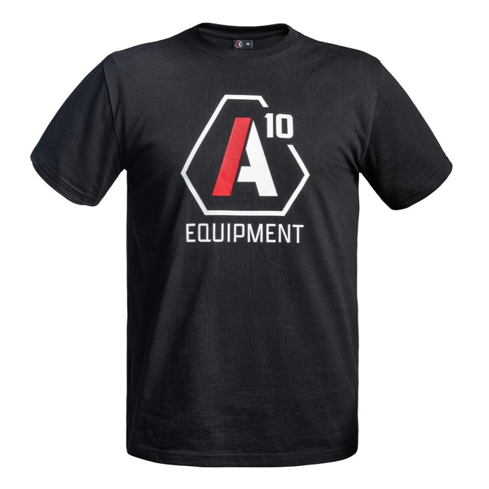 T-shirt SIGNATURE GEN 1 noir logo blanc/rouge