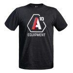 T-shirt SIGNATURE GEN 1 noir logo blanc/rouge