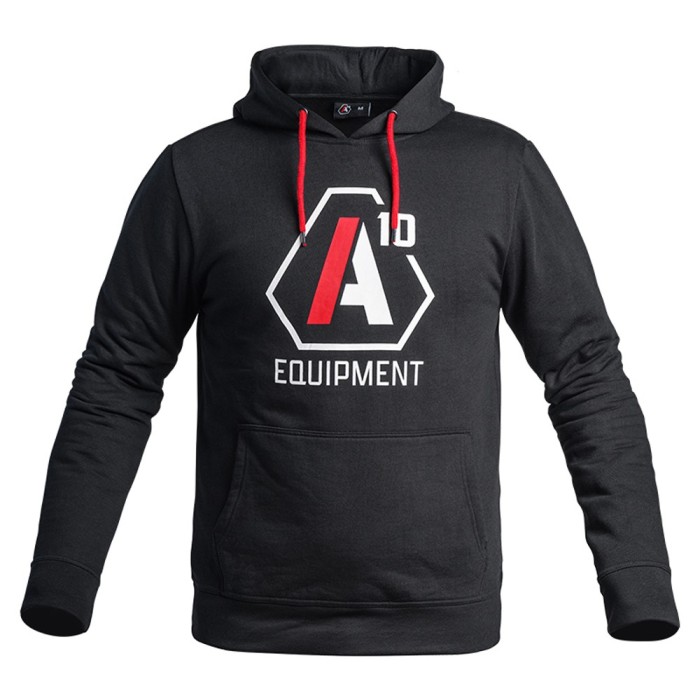 Hoodie SIGNATURE GEN 1 noir logo blanc/rouge