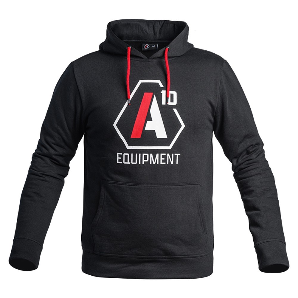 Hoodie SIGNATURE GEN 1 noir logo blanc/rouge