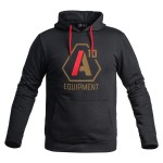 Hoodie SIGNATURE GEN 1 noir logo tan/rouge