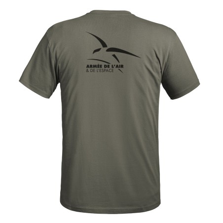 T-shirt STRONG Armée de l'Air & de l'Espace vert olive