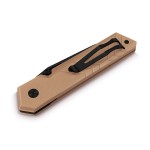 Couteau de poche Unboxer Vengeur Edition tan