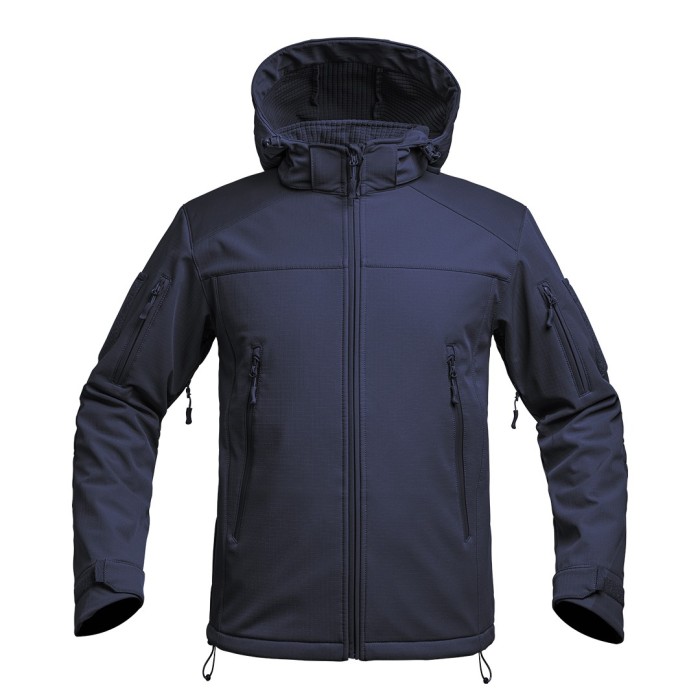 Veste softshell V2 FIGHTER GEN 1 bleu marine