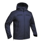 Veste softshell V2 FIGHTER "Marine Nationale" GEN 1 bleu marine