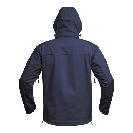 Veste softshell V2 FIGHTER "Marine Nationale" GEN 1 bleu marine