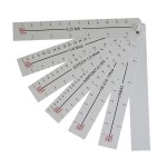 Jeu de réglettes pour réglage de tir