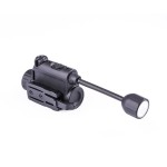 Lampe de casque rechargeable rSTAR - éclairage blanc, rouge et vert + infrarouge - 80 lumens
