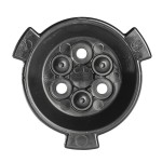 Système de connexion rapide et rotatif 8KR80 noir