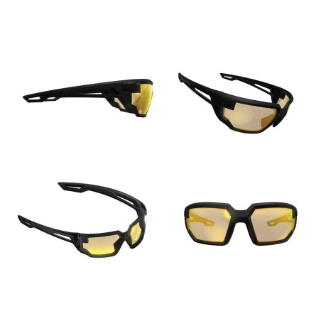 Lunettes de protection balistique Type-X verres ambré