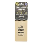 Carnet tout-temps militaire 100 pages 96 x 148 mm tan