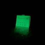 Carnet phosphorescent tout-temps 60 pages 96 x 148 mm noir