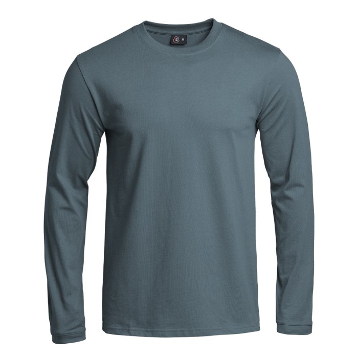 T-shirt STRONG manches longues GEN 1 gris béton