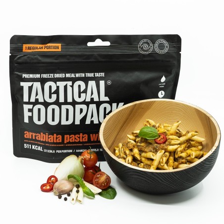 Ration de survie - Poulet et pâtes sauce arrabiata