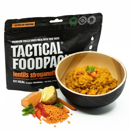 Ration de survie - Lentilles stroganoff