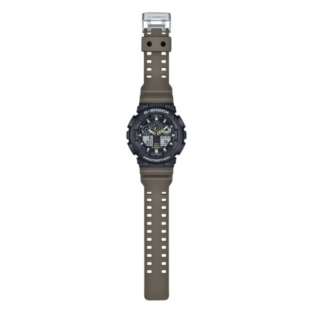 Montre G-Shock GA-100TU noir/vert olive
