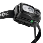 Lampe frontale Swift RL noir - éclairage blanc et rouge - 1100 lumens