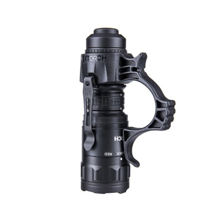 Lampe tactique compacte rechargeable TA21 - éclairage blanc et rouge - 1300 lumens