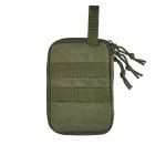 Pochette tactique pour carnet tout-temps 96 x 148 cm vert olive