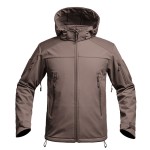 Veste softshell V2 FIGHTER GEN 1 brun Terre de France