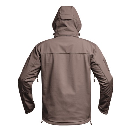 Veste softshell V2 FIGHTER GEN 1 brun Terre de France