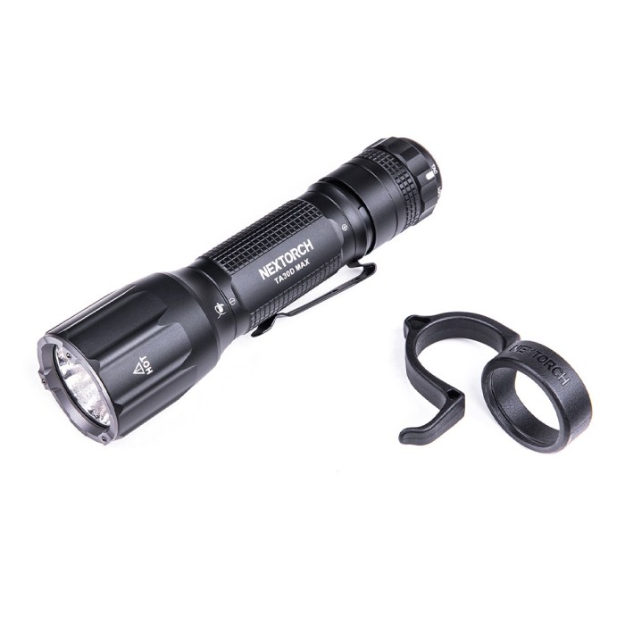 Lampe tactique rechargeable TA30D MAX - éclairage blanc - 4000 lumens