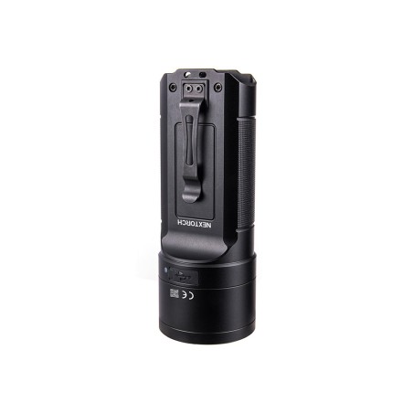 Lampe de recherche rechargeable 4TOOL HL10 - éclairage blanc - 10000 lumens