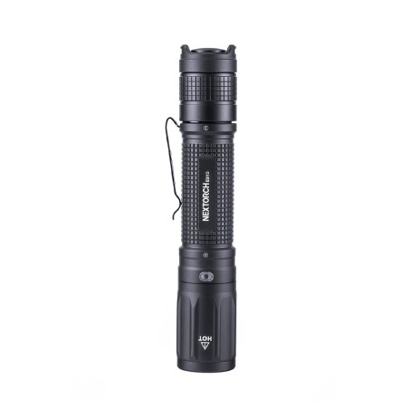 Lampe tactique rechargeable E51D - éclairage blanc - 2100 lumens