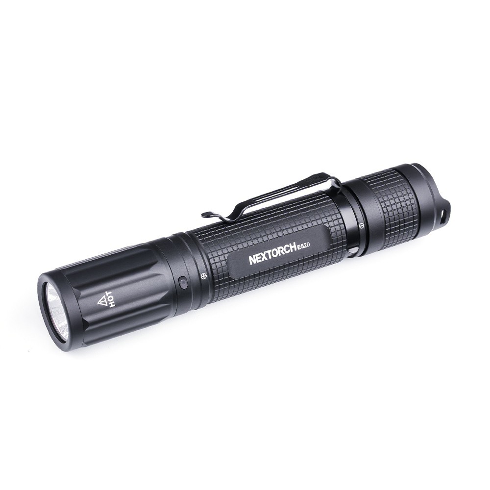 Lampe tactique rechargeable E52D - éclairage blanc - 3700 lumens