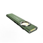 Lampe rechargeable à double source de lumière E5 PLUS - 650 lumens - vert olive