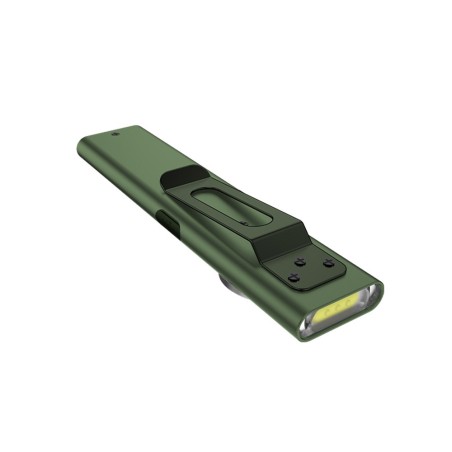 Lampe rechargeable à double source de lumière E5 PLUS - 650 lumens - vert olive