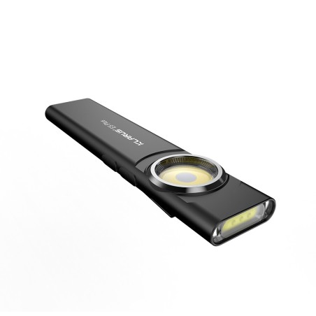 Lampe rechargeable à double source de lumière E5 PLUS - 650 lumens - noir