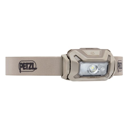 Lampe frontale Hybrid Aria 1 RGB tan - éclairage blanc, rouge, vert et bleu - 350 lumens