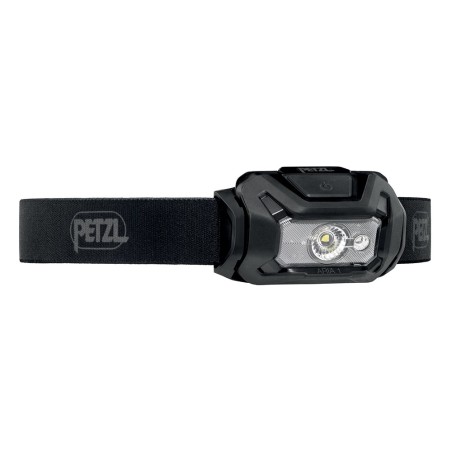 Lampe frontale rechargeable Aria 1R RGB noir - éclairage blanc, rouge, vert et bleu - 375 lumens