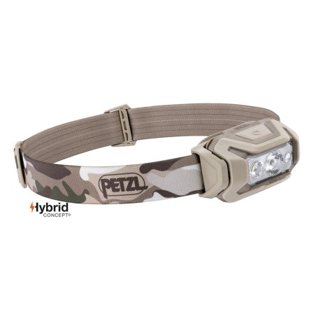Lampe frontale Hybrid Aria 2 RGB camo - éclairage blanc, rouge, vert et bleu - 450 lumens