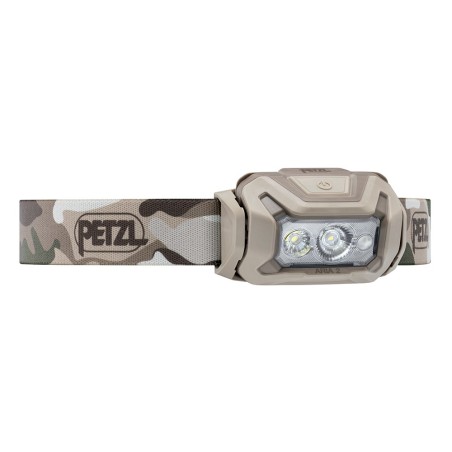 Lampe frontale Hybrid Aria 2 RGB camo - éclairage blanc, rouge, vert et bleu - 450 lumens