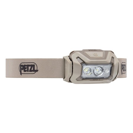 Lampe frontale Hybrid Aria 2 RGB tan - éclairage blanc, rouge, vert et bleu - 450 lumens