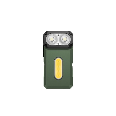 Lampe rechargeable à triple source de lumière E8 - 1000 lumens - vert olive