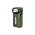 Lampe rechargeable à triple source de lumière E8 - 1000 lumens - vert olive
