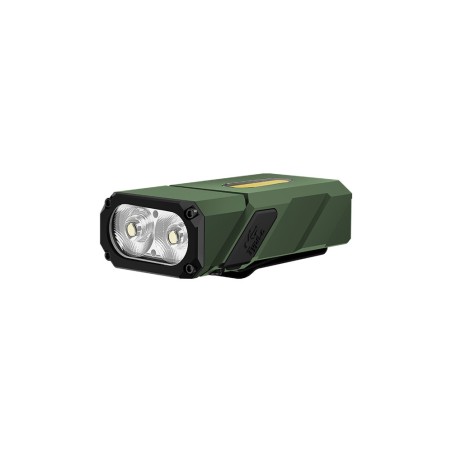 Lampe rechargeable à triple source de lumière E8 - 1000 lumens - vert olive