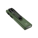 Lampe rechargeable à double source de lumière E5 ULTRA - 800 lumens - vert olive