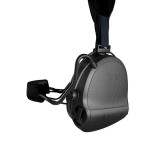 Casque anti-bruit Suprême X2 noir avec serre-nuque tissu noir et anneaux d'hygiène en gel