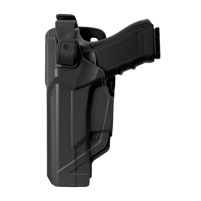 Holster gaucher Duty Fast Action DFA804 noir pour GLOCK 17/18