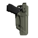 Holster droitier Duty Fast Action DFA804 vert olive pour GLOCK 17/18