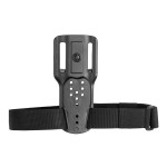 Plaque de hanche compacte 1 sangle 8KFL02 noir