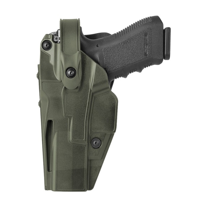 Holster gaucher Ace DAA804 vert olive pour GLOCK 17/18...