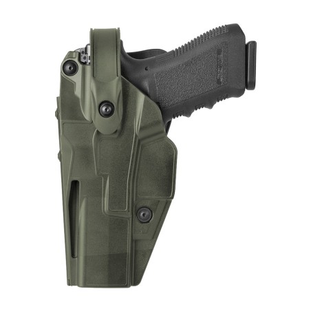 Holster gaucher Ace DAA804 vert olive pour GLOCK 17/18...