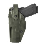 Holster gaucher Ace DAA804 vert olive pour GLOCK 17/18...