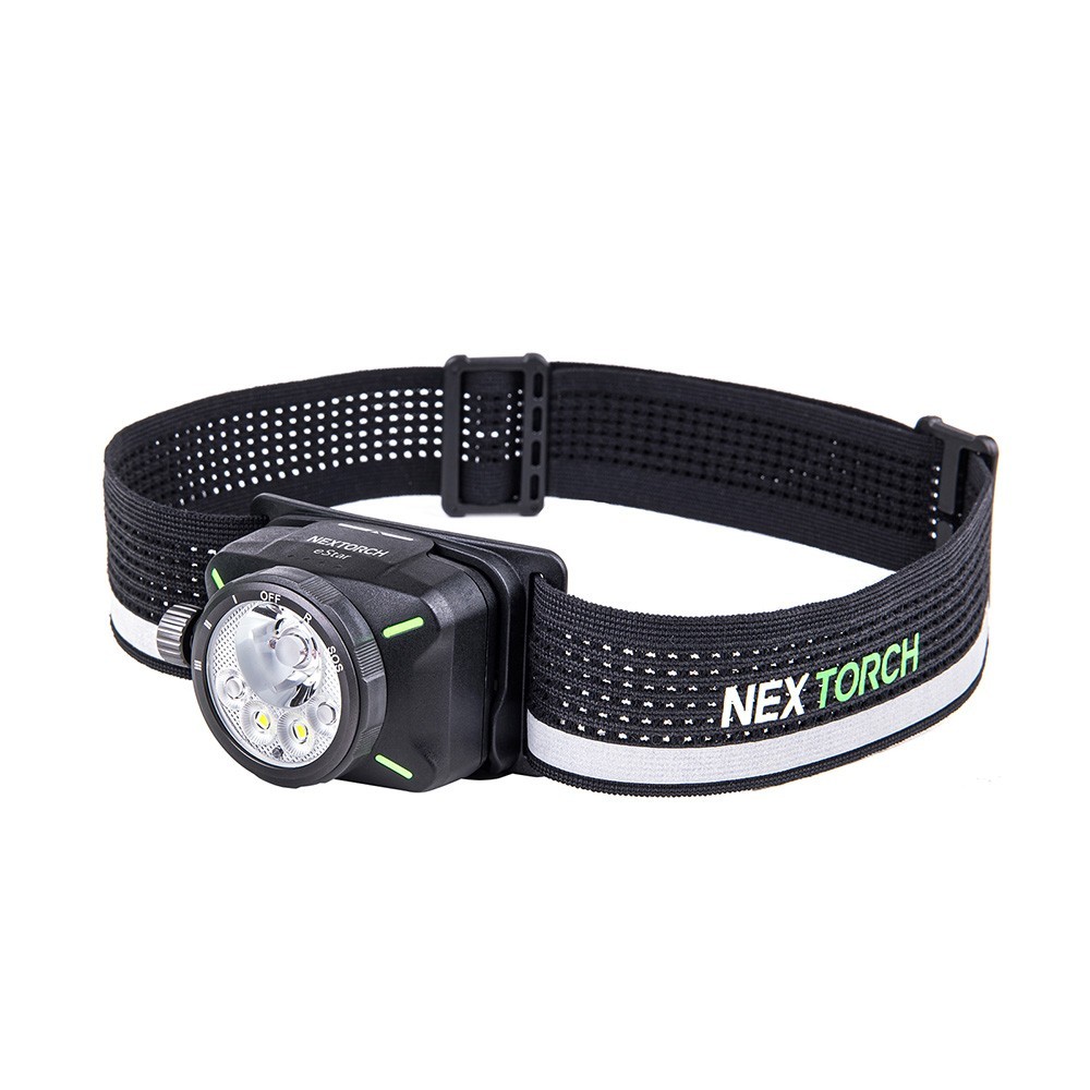 Lampe frontale rechargeable eSTAR - 1300 lumens