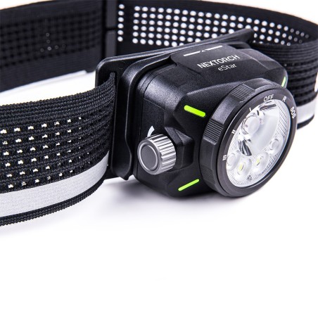 Lampe frontale rechargeable eSTAR - 1300 lumens